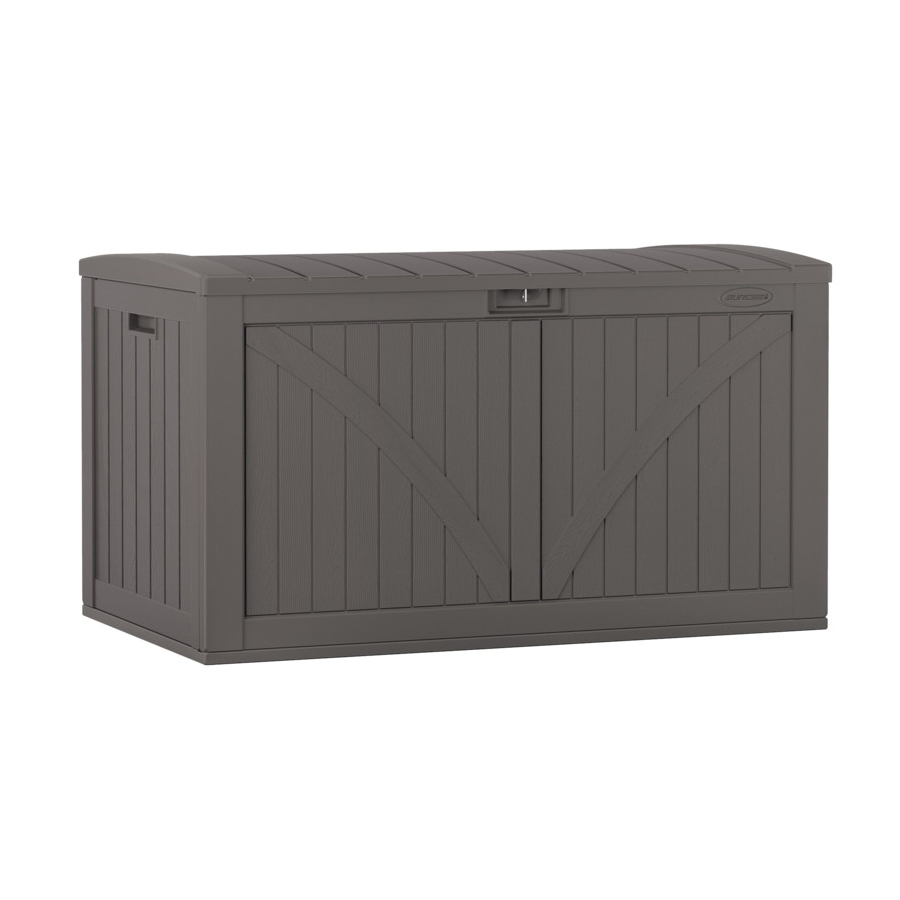 Suncast BMDB3425P Deck Box, Resin, Gray