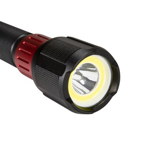 Dorcy Ultra Series 41-4328 Rechargeable Flashlight with Powerbank, 4000 mAh, Lithium-Ion Battery, LED Lamp, Black