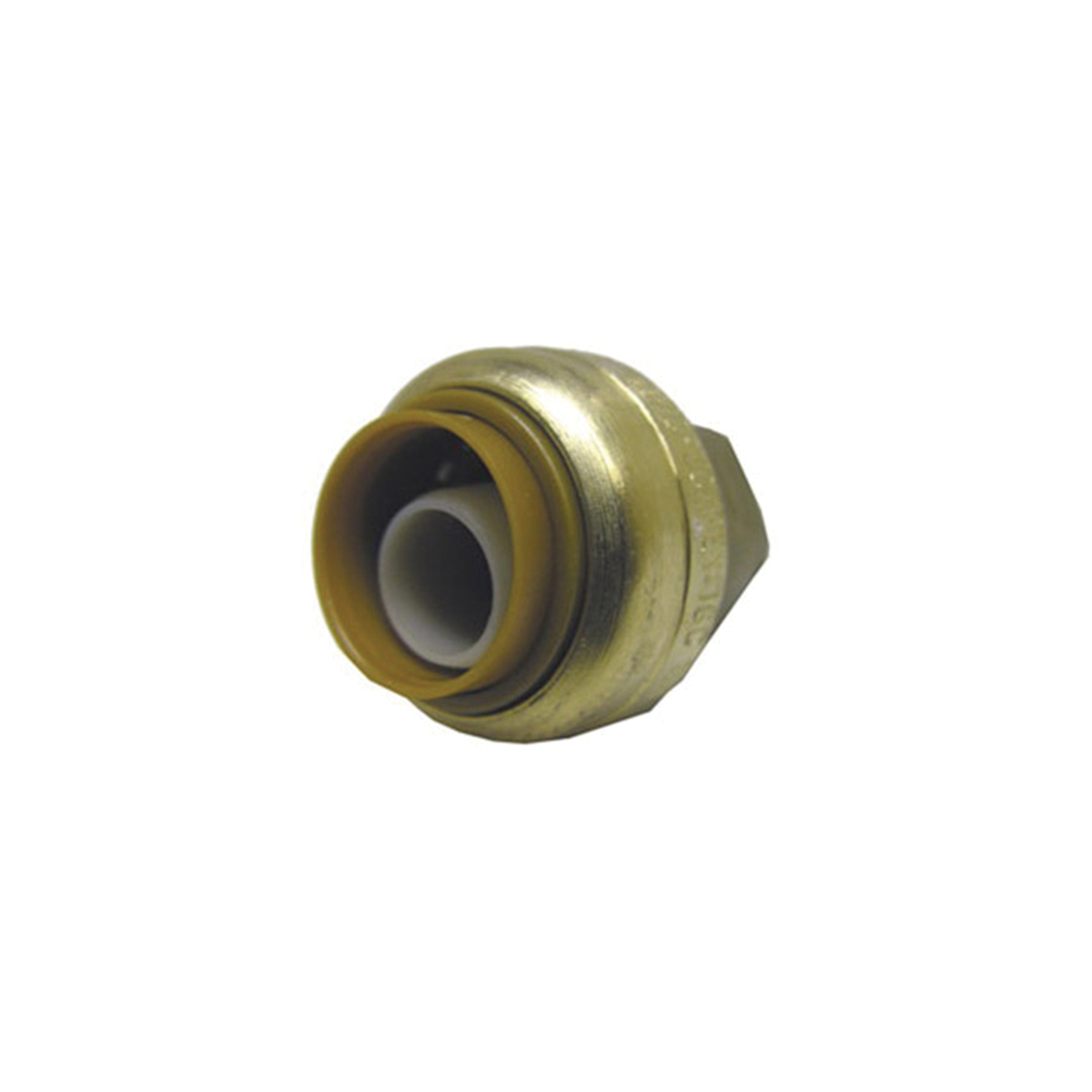 Lasco 19-8084 Cap, 5/8 in, Brass, 200 psi Pressure