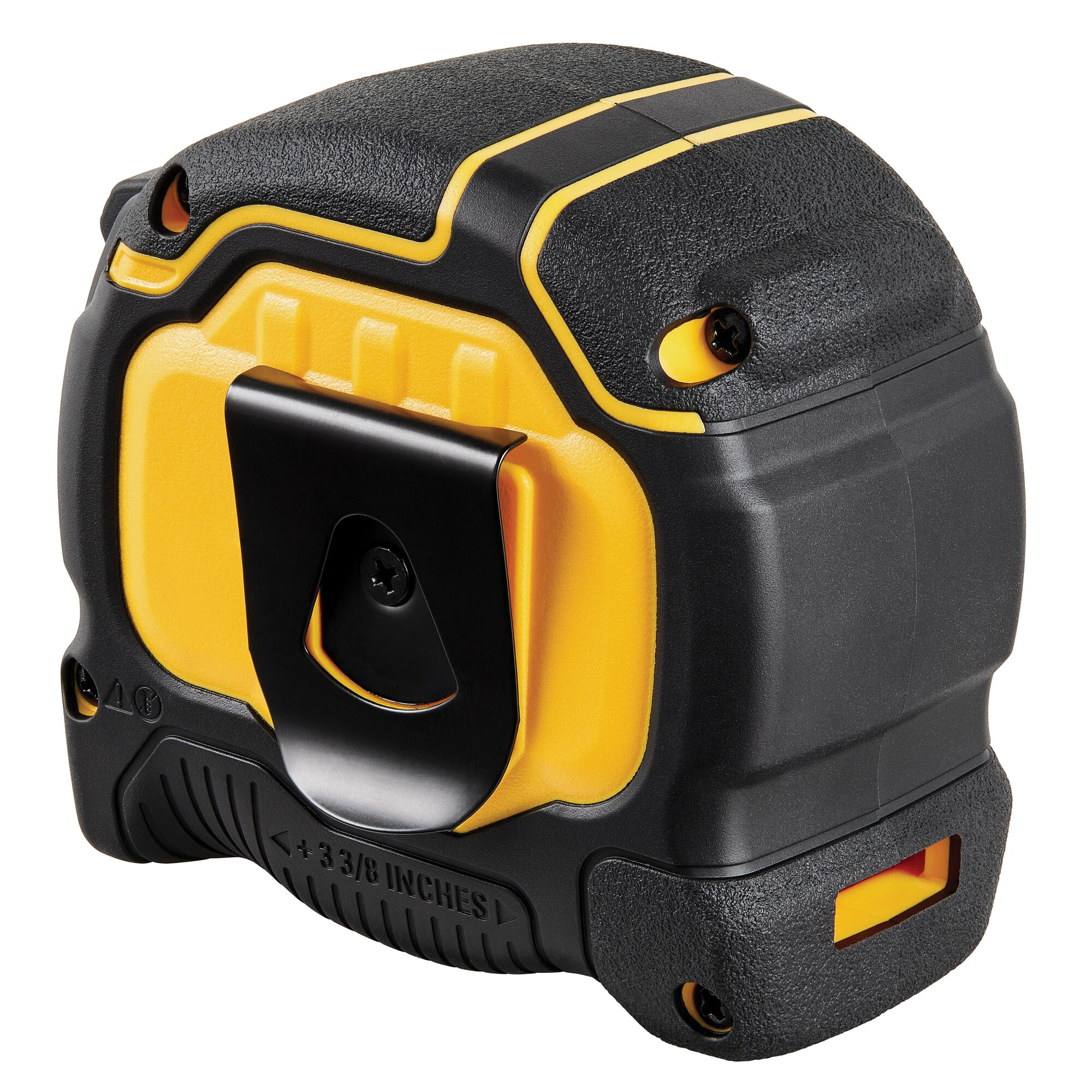 DEWALT Tough Series DWHT36925S Tape Measure, 25 ft L Blade, 1-1/4 in W Blade, Steel Blade, Plastic Case