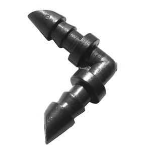 Lasco 15-5664-25 Elbow, 1/4 in Connection, Barb, Plastic, 25/PK