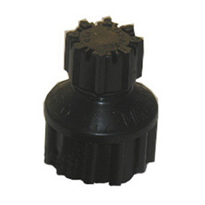 Lasco 15-8154P Drip Emitter, Adjustable, 1/2 in Connection, FIP, 8 Stream, Full-Circle, 0 to 10 gph, Plastic