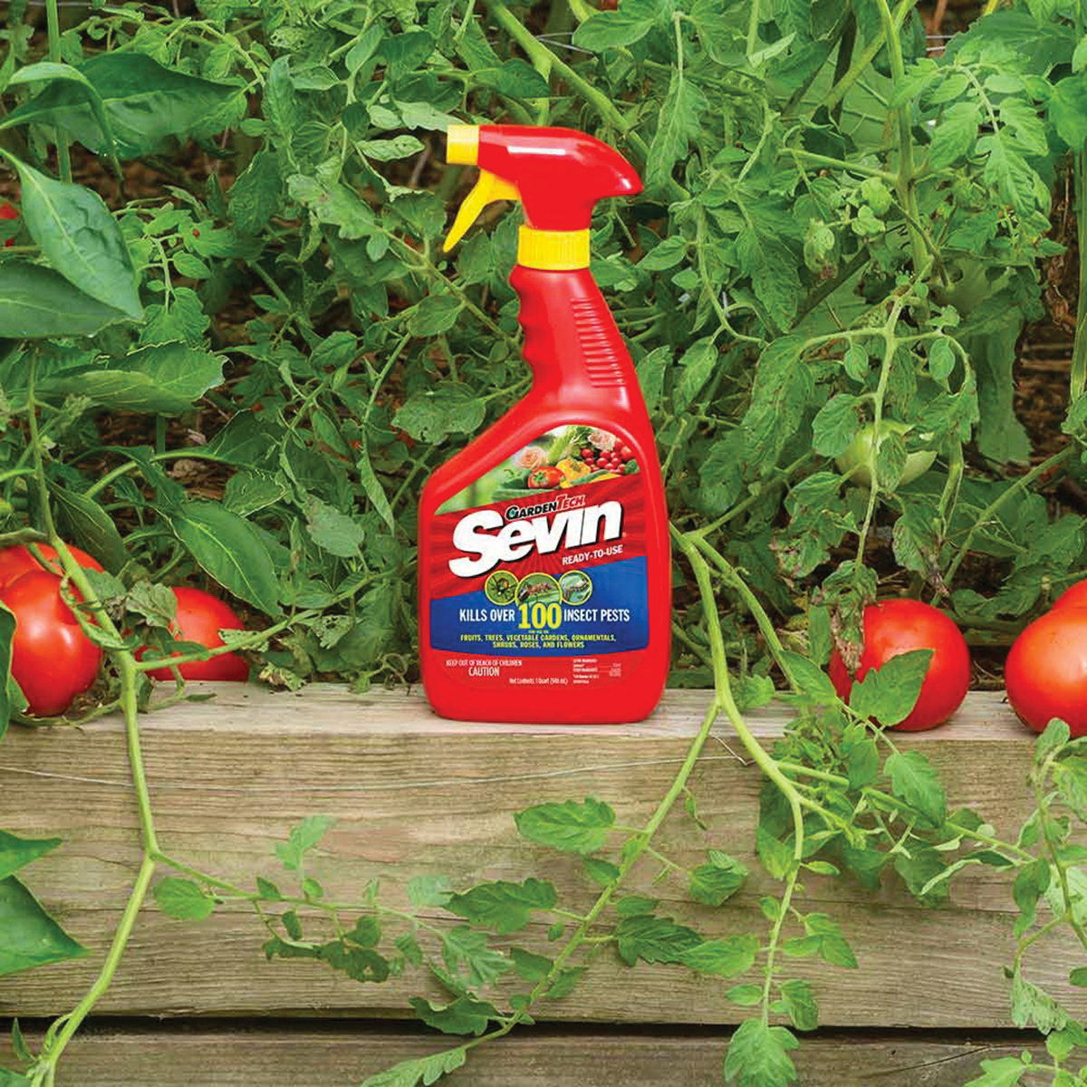 Sevin 100547232 Ready-to-Use Insect Killer, Liquid, Spray Application, Garden, 1 qt Bottle