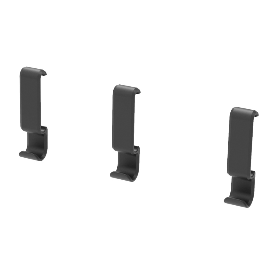 Traeger Pop-And-Lock BAC613 Accessory Hook, Steel, For: Grills with P.A.L. Pop-And-Lock Accessory Rail