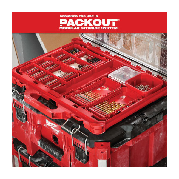 Milwaukee SHOCKWAVE Impact Duty 48-32-4094 Driver Bit Set, 80-Piece, All-Purpose, Steel