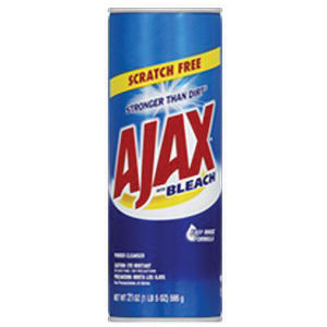 Ajax 61034403 Powder Cleanser, 21 oz, Solid, Bleach, White