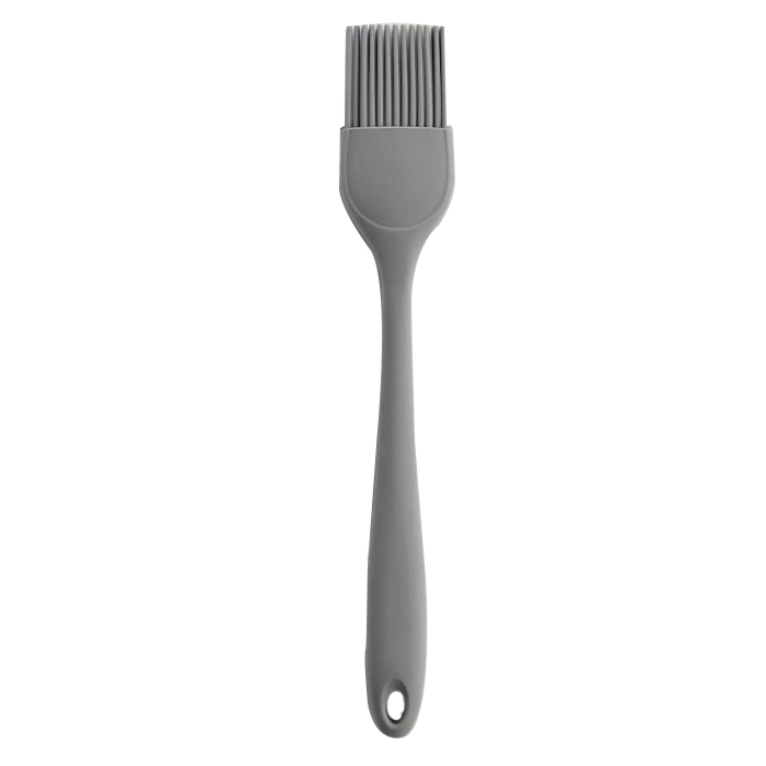 Mrs. Anderson's Baking 43640GRY Basting Brush, Silicone Bristle, Silicone Handle, 10-3/4 in OAL