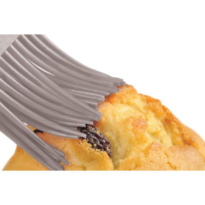 Mrs. Anderson's Baking 43640GRY Basting Brush, Silicone Bristle, Silicone Handle, 10-3/4 in OAL