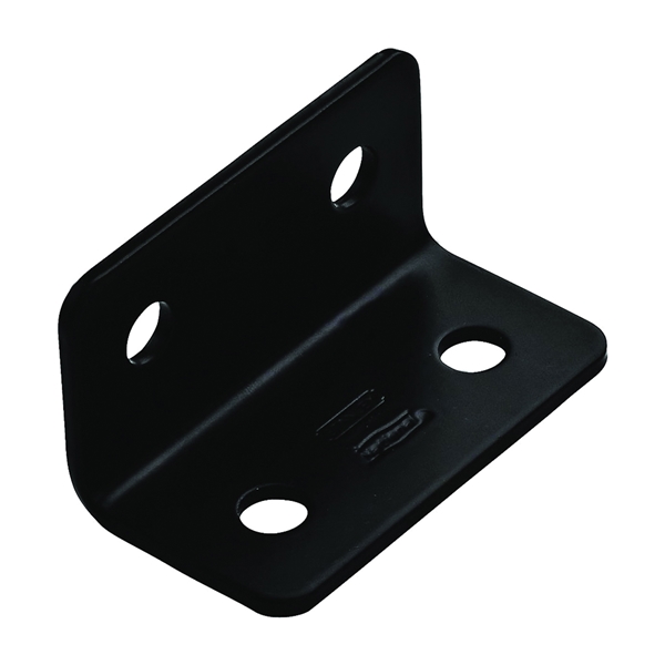 National Hardware 1212BC Series N351-483 Corner Brace, 1.6 in L, 3 in W, 1.6 in H, Steel, Powder-Coated