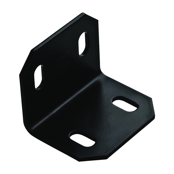 National Hardware 1217BC Series N351-494 Corner Brace, 2.4 in L, 3 in W, 2.4 in H, Steel, Powder-Coated