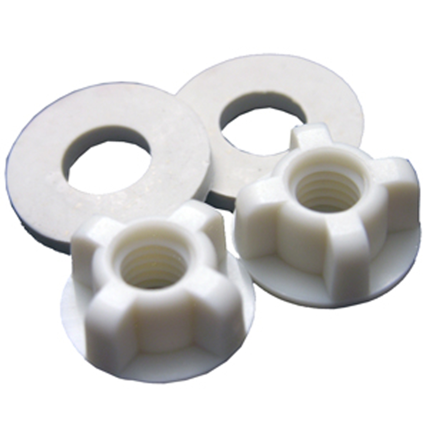 Lasco 14-1061 Seat Hinge Nut, Plastic, White