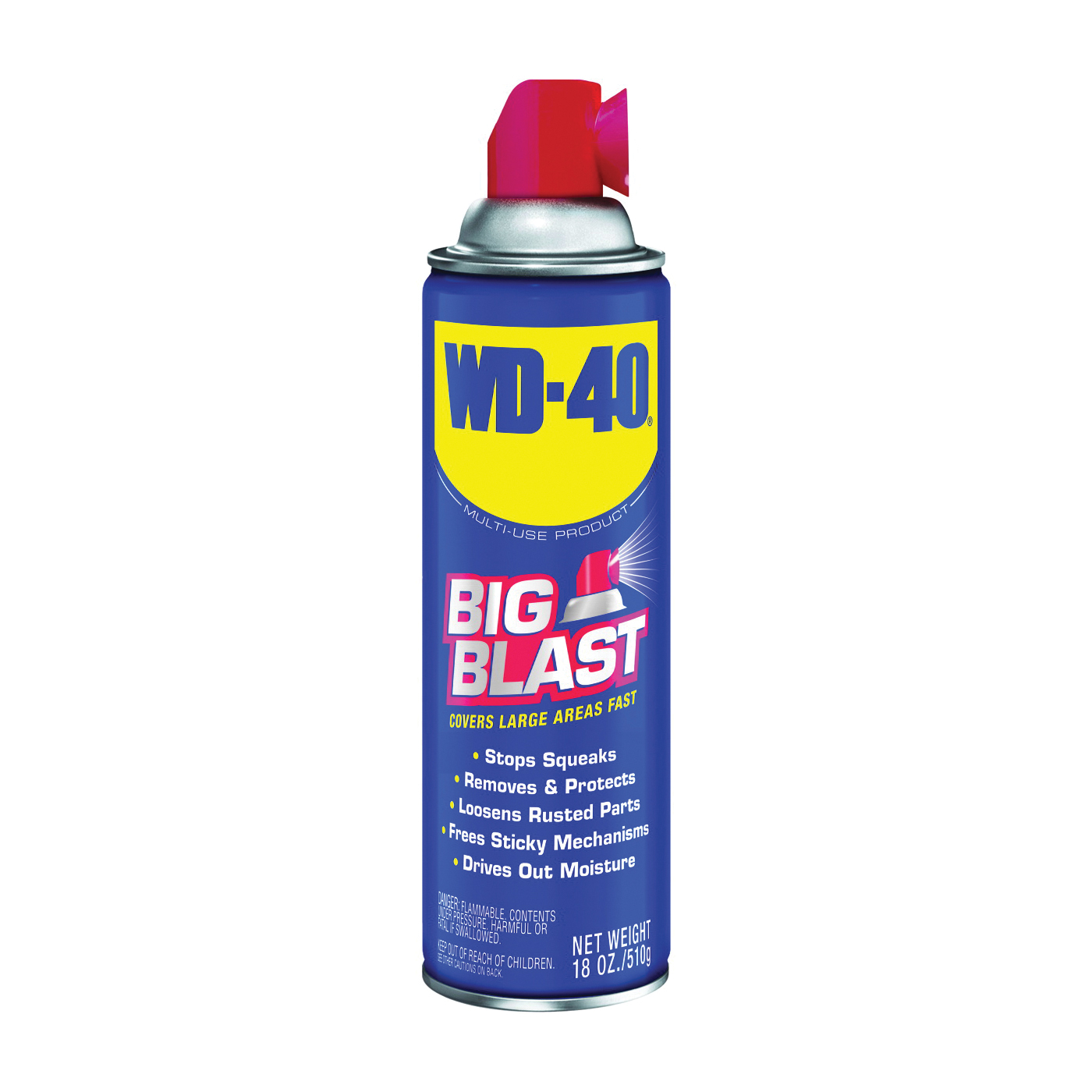 WD-40 490095 Lubricant, 18 oz, Can, Liquid