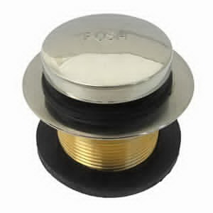 Lasco 03-4809SN Tip Toe Strainer, Brass, Satin Nickel