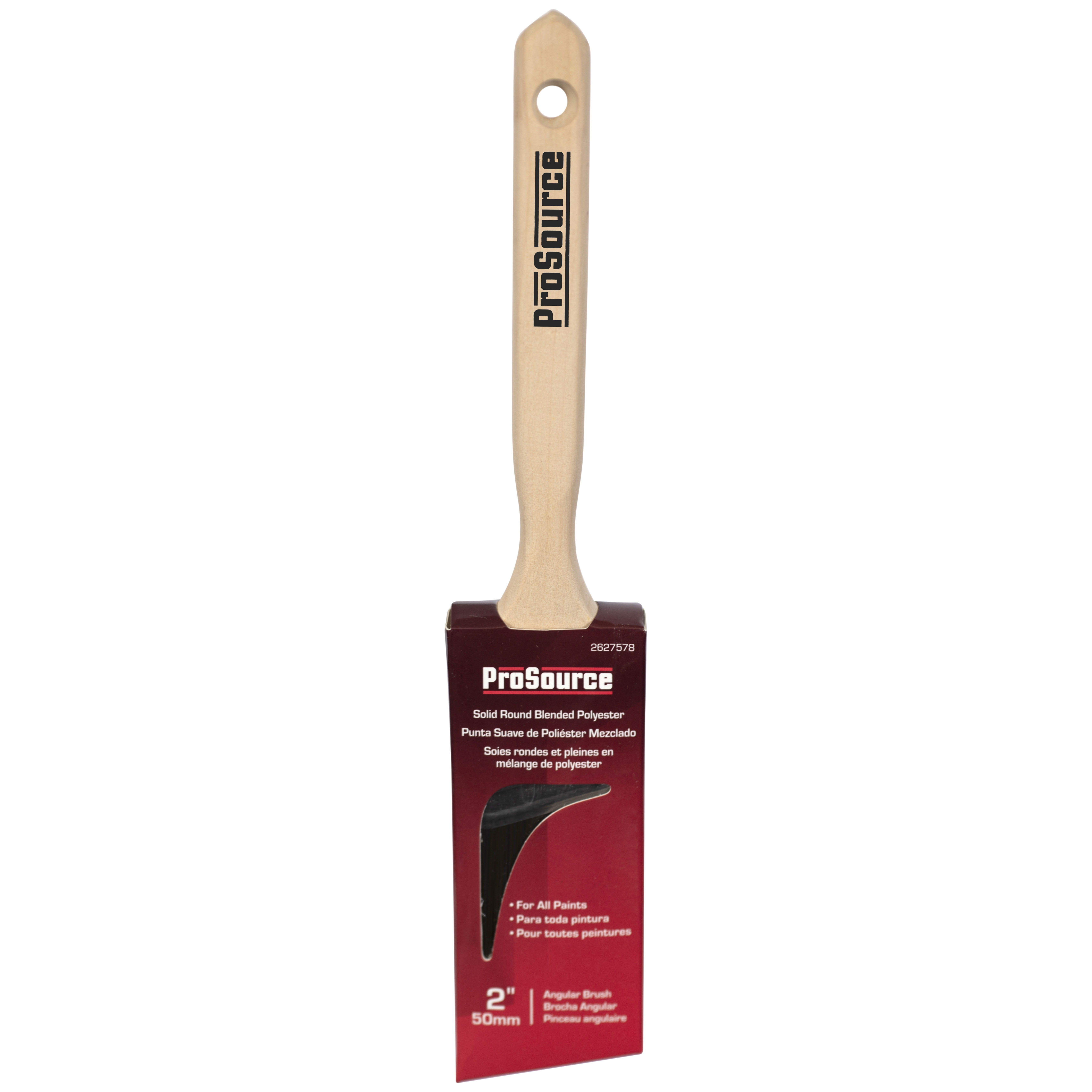 ProSource OR 21601 0200 Angular Sash Pain Wt Brush, 2 in W, Polyester