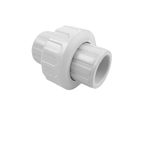 Lasco 20-2205 Pipe Union, 3/4 in, Slip, PVC, White, SCH 40 Schedule