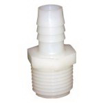 Lasco 19-9673 Pipe Adapter, 5/8 x 1/2 in, Insert x MIP, Nylon