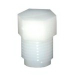 Lasco 19-9625 Pipe Plug, 3/8 in, MIP, Hex Head, Nylon