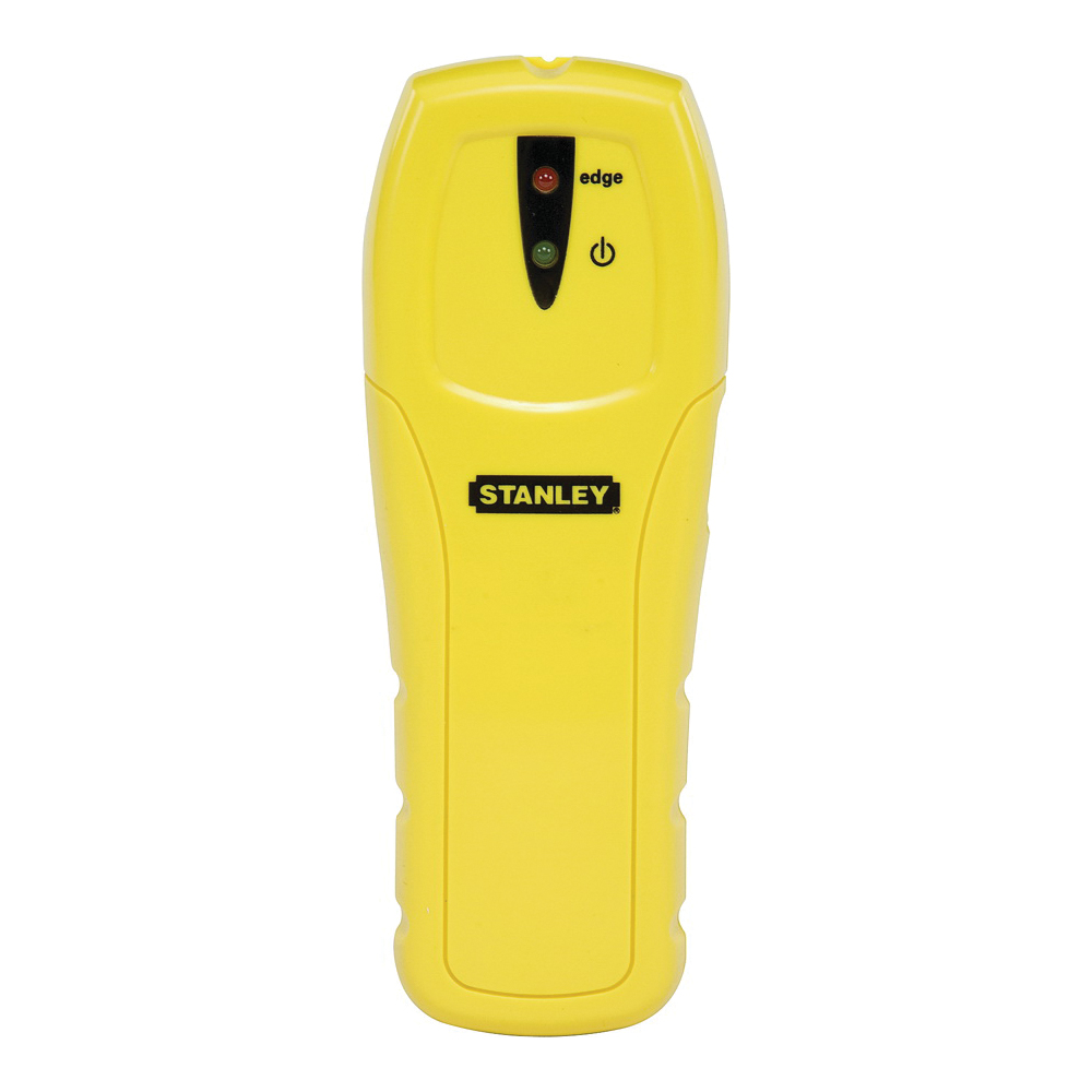 STANLEY 77-050 Series Stud Sensor, 9 in L Dimensions, 9 V Battery, 3/4 in Detection, Detectable Material: Metal/Wood