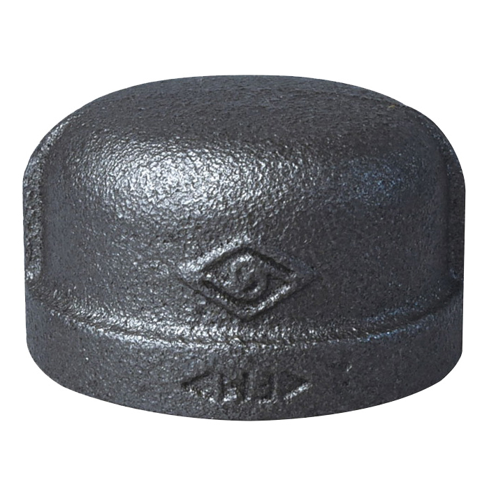 ProSource B300 32 Pipe Cap, 1-1/4 in, FIP, Malleable Iron, 40 Schedule, 300 psi Pressure