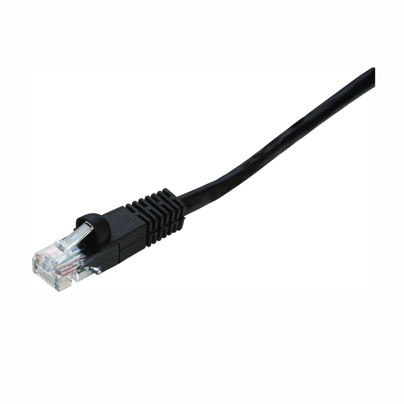 Zenith PN10505EB Network Cable, 50 ft L, 5e Category Rating, Black Sheath