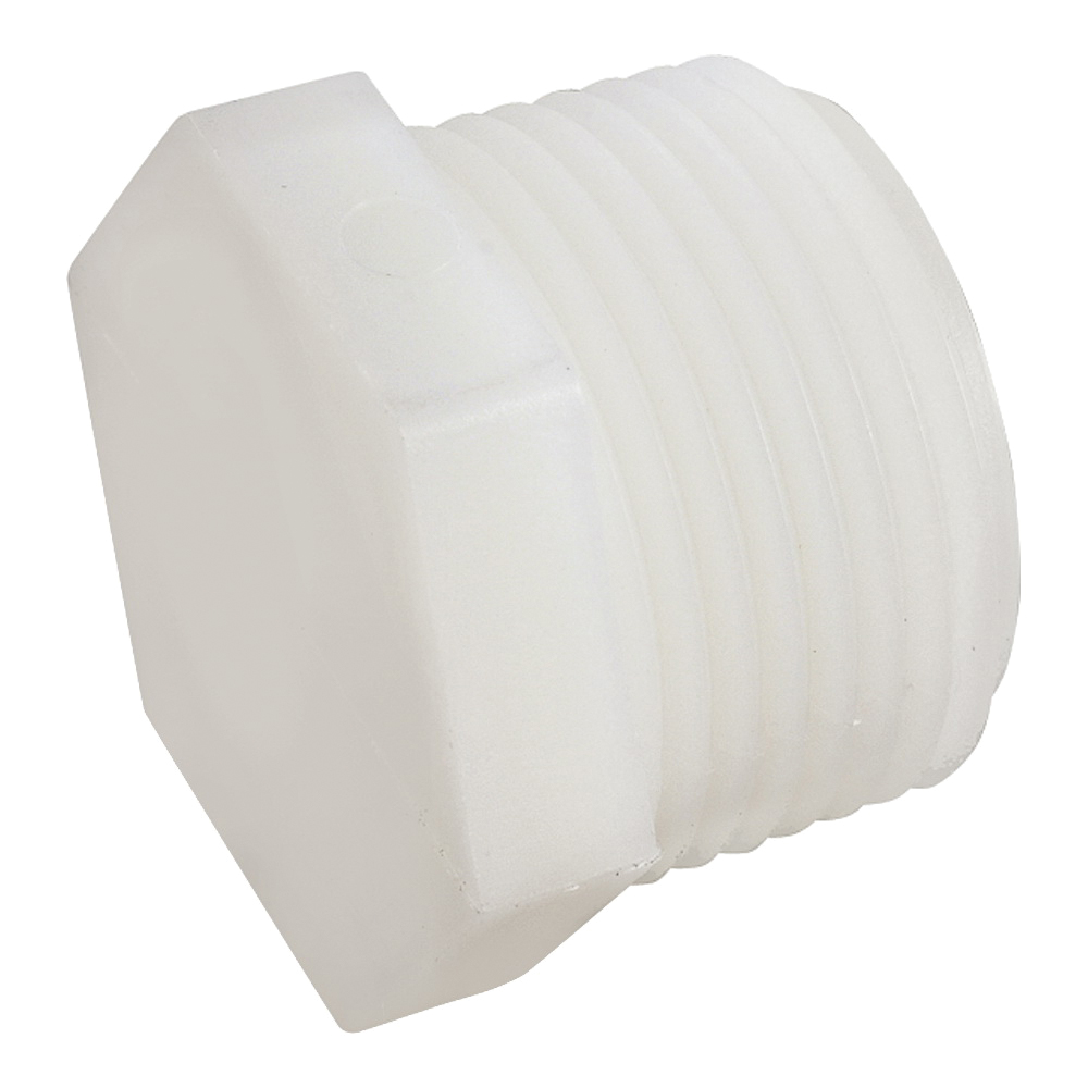 Anderson Metals 53621-02 Pipe Plug, 1/8 in, MPT, Hex Head