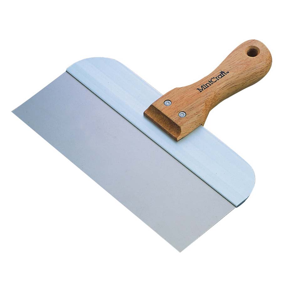 Vulcan 36053 Knife, 3 in W Blade, 12 in L Blade, Stainless Steel Blade, Tapered Blade, Wood Handle, Wood Handle