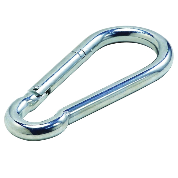 National Hardware 3112BC Series N830-309 Spring Snap, 960 lb Working Load, Steel, Zinc-Plated