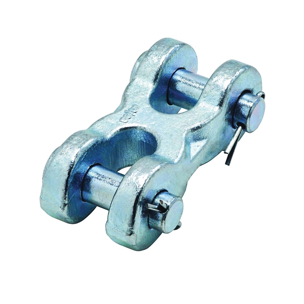 National Hardware 3248BC Series N830-311 Clevis Link, 5/8 in Trade, 13,000 lb Working Load, 43 Grade, Steel, Zinc-Plated