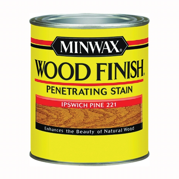 Minwax 222104444 Wood Stain, Ipswich Pine, Liquid, 0.5 pt Can