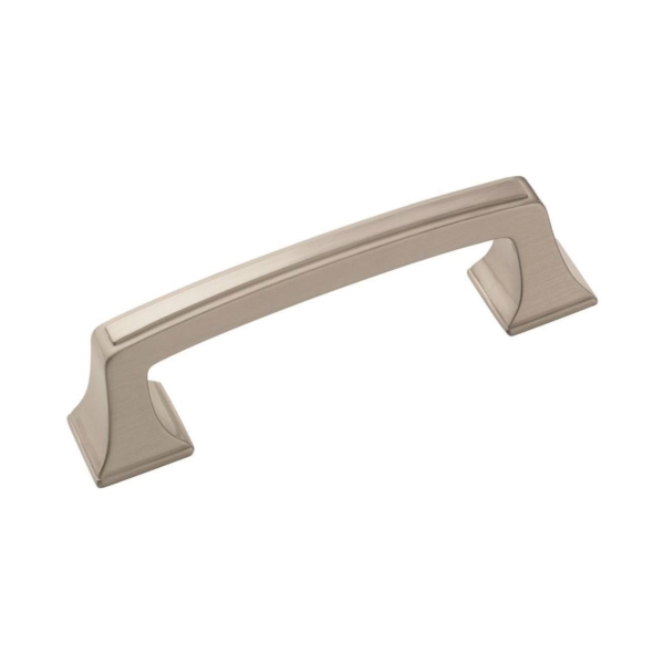 Amerock Mulholland Series BP53030G10 Cabinet Pull, 3-3/4 in L Handle, 1-1/8 in H Handle, 1-1/16 in Projection, Zinc