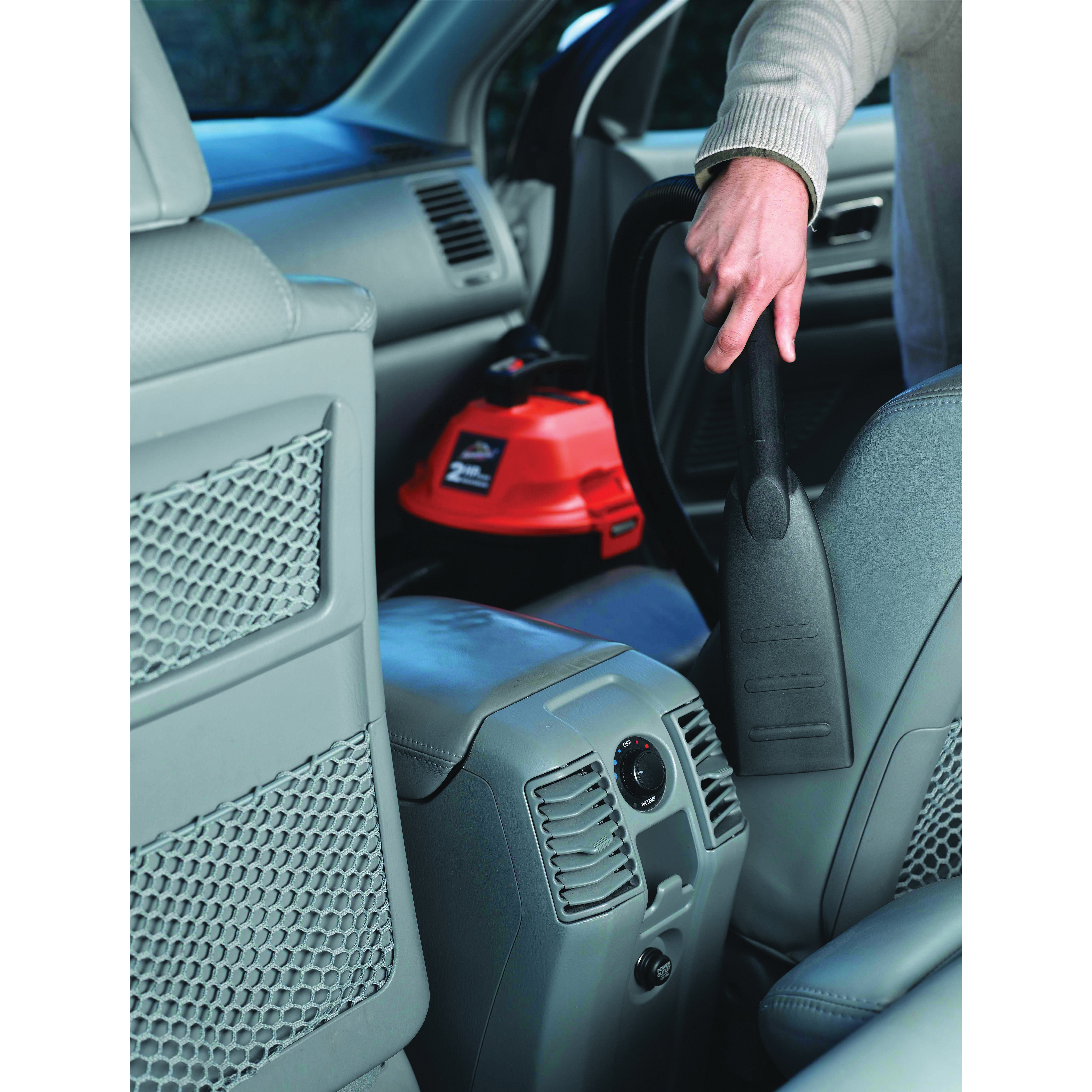 Armor All AA255 Wet and Dry Vacuum Cleaner, 2.5 gal, Quiet, Foam Sleeve