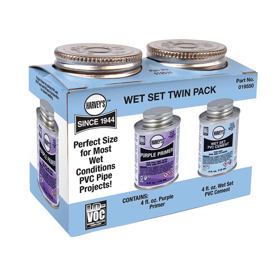 Harvey 19550 Wet Set/Primer, Purple, 4 oz Box