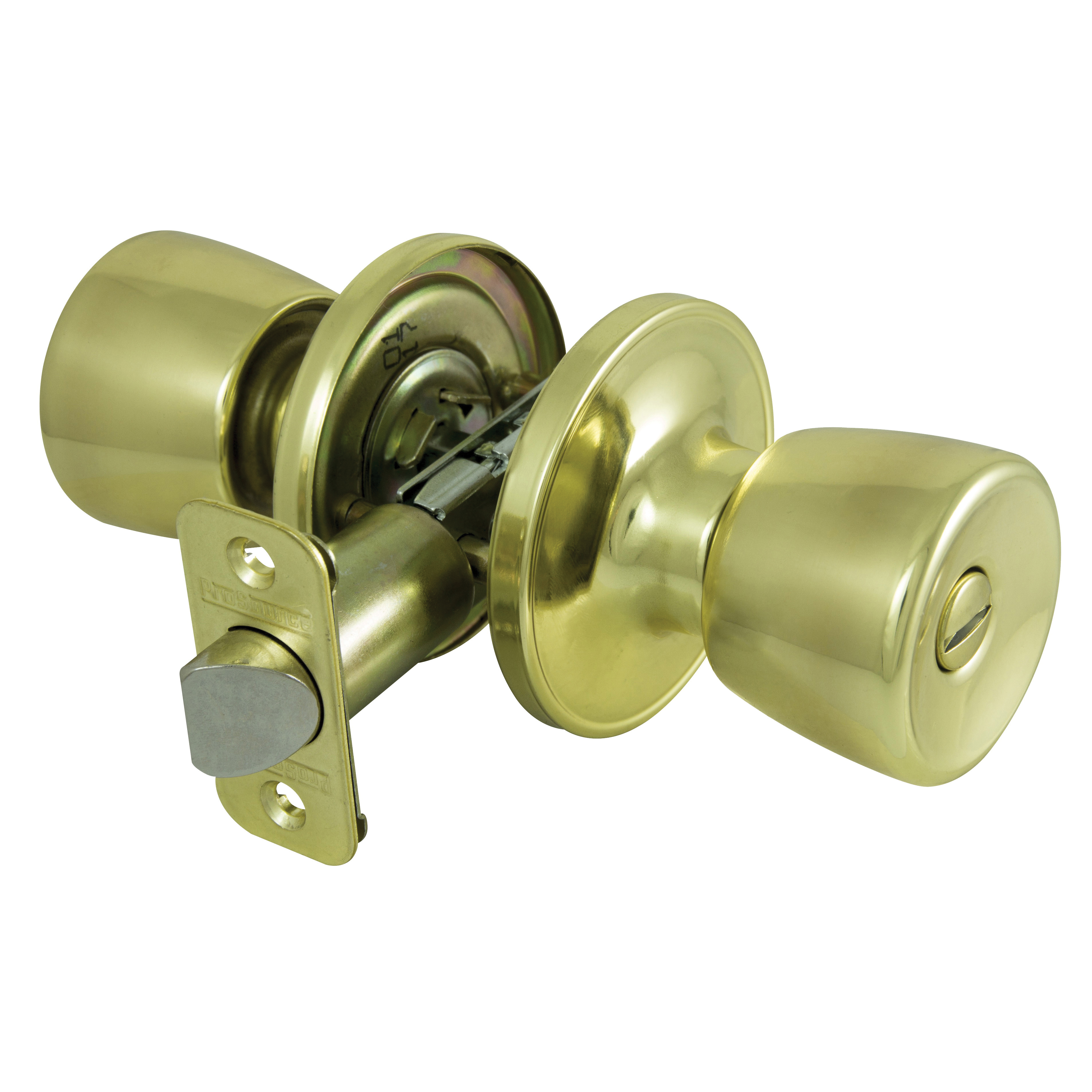ProSource TS710BRA4V Privacy Lockset, Tulip Design, Stainless Steel