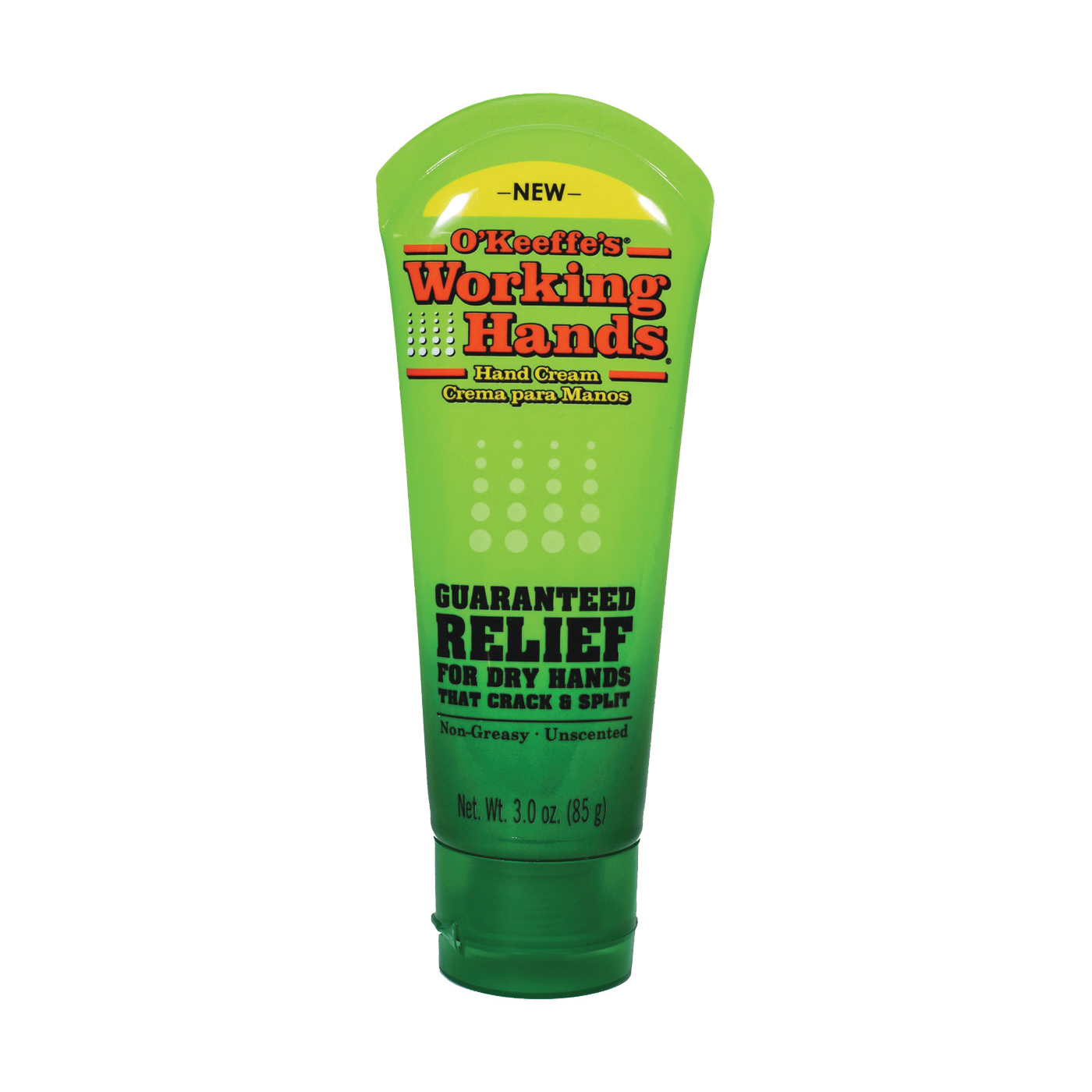 O'Keeffe's Working Hands K0290001 Series Hand Cream, 3 oz Tube, Mild Stearic Acid