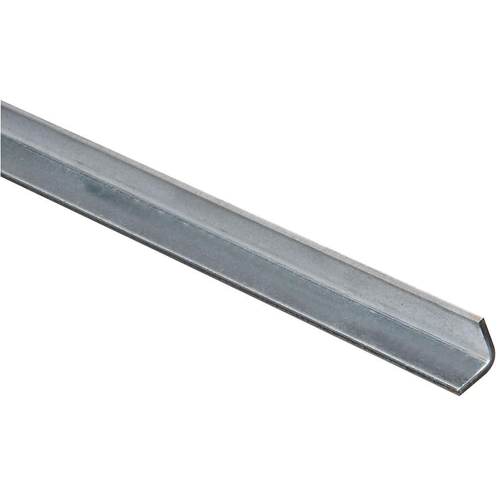 National Hardware 4010BC Series N179-895 Angle Stock, 3/4 in L Leg, 36 in L, 0.12 in Thick, Steel, Galvanized