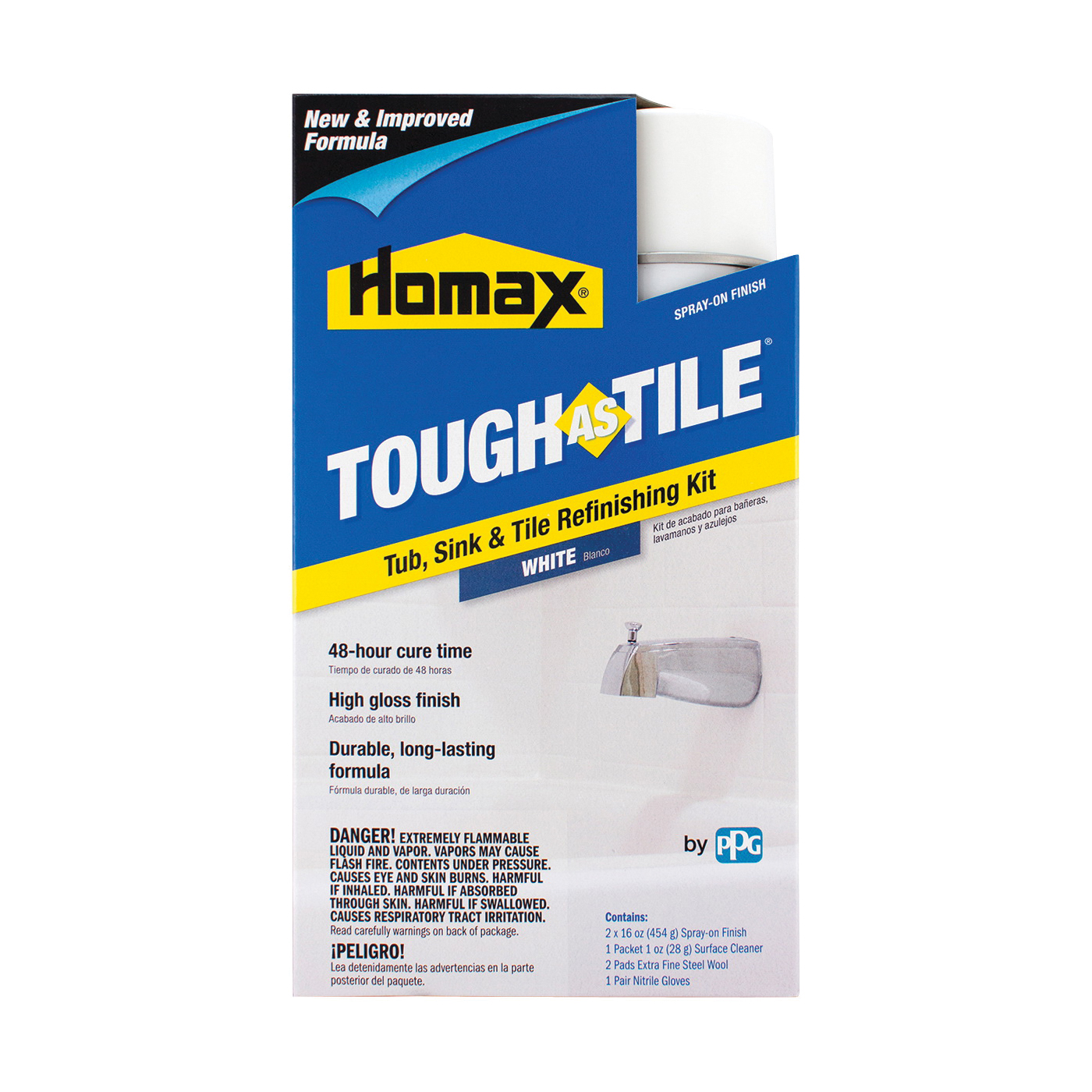 Homax 3157 Appliance Spray Paint, Characteristic, White, 32 oz Can