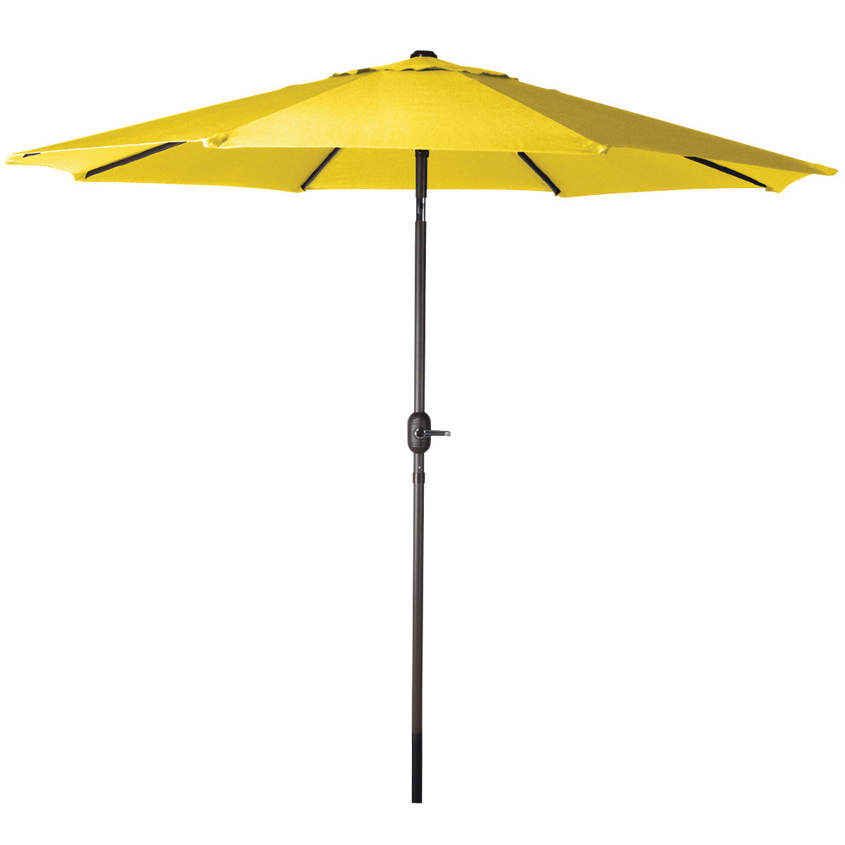 Seasonal Trends Umbrella, 92.9 in H, 107.9 in W Canopy, 107.9 in L Canopy, Round Canopy, Steel Frame