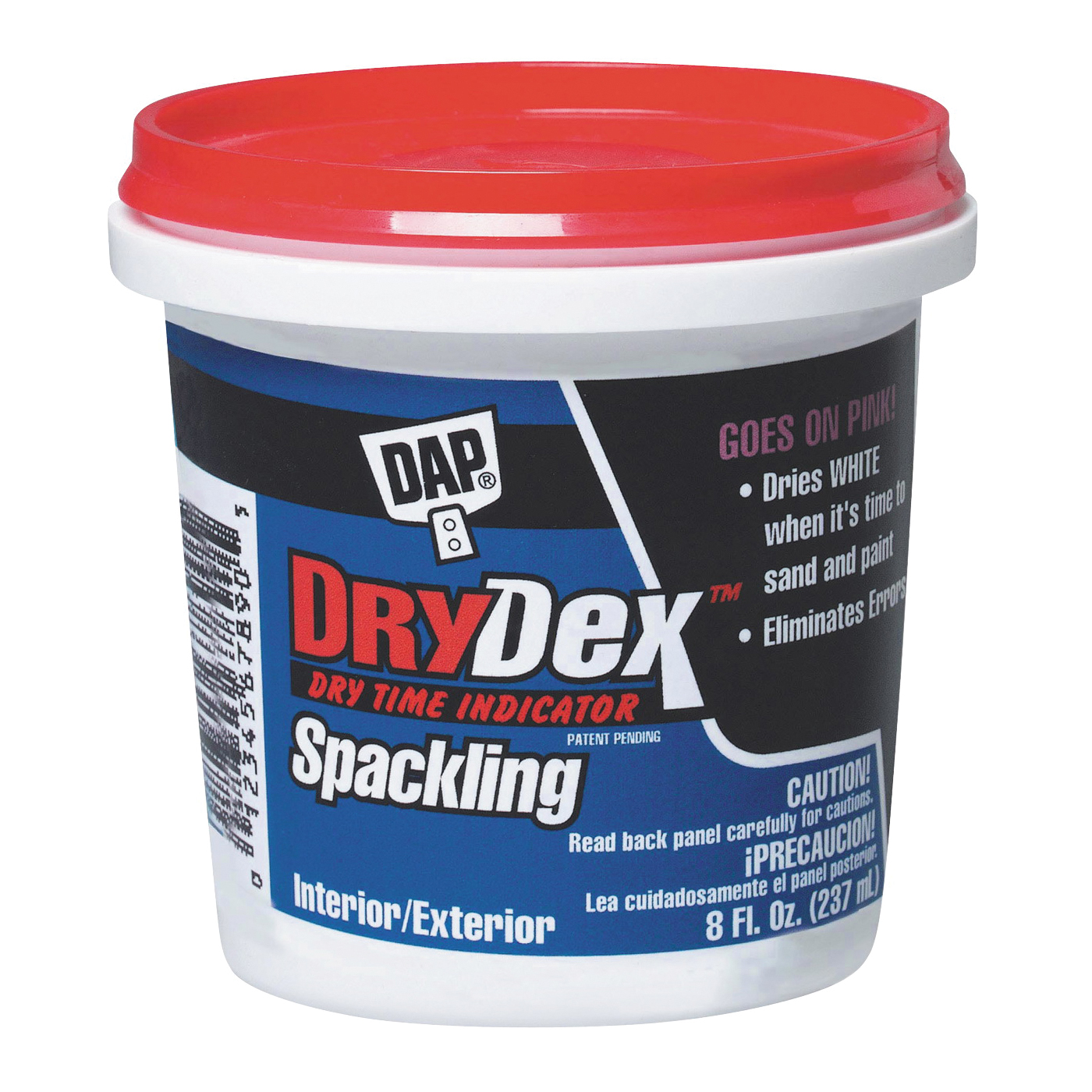 DAP 12328 Spackling, White, 8 fl-oz Tub