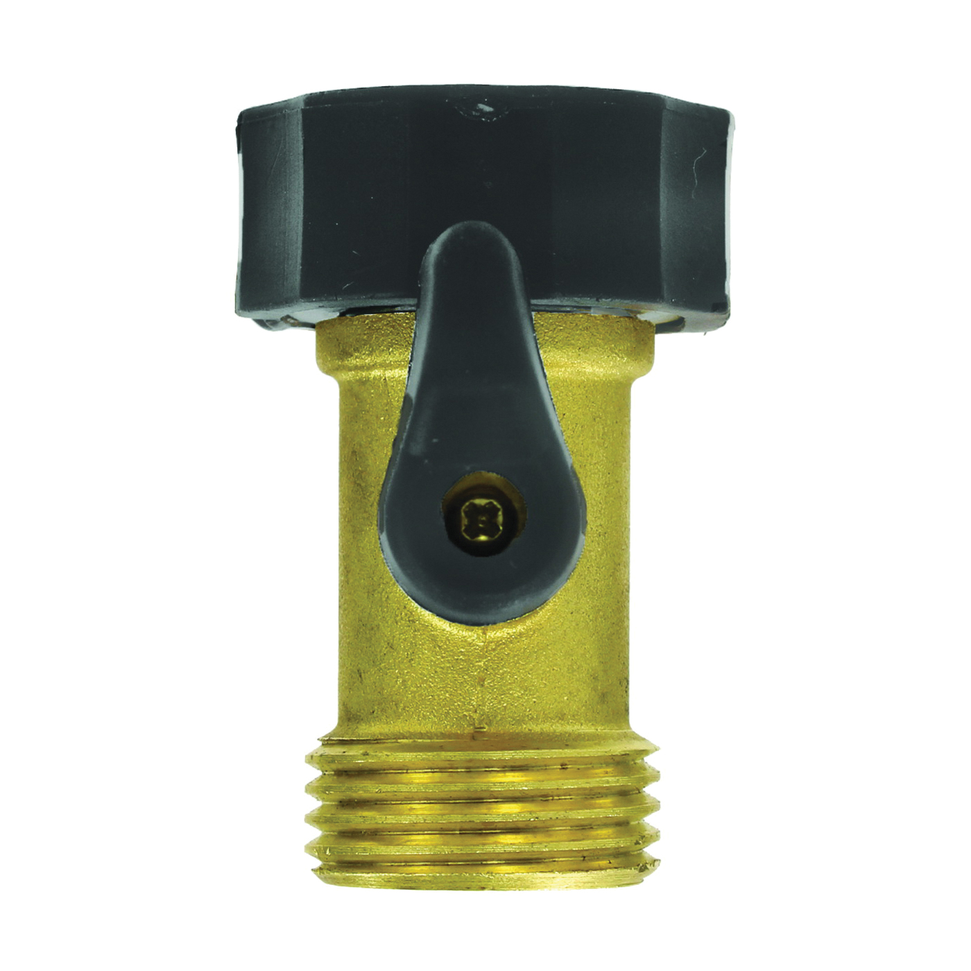 Gilmour 803004-1001 Shut-Off Valve, 5/8 in, Threaded, 1-Port/Way, Brass Body