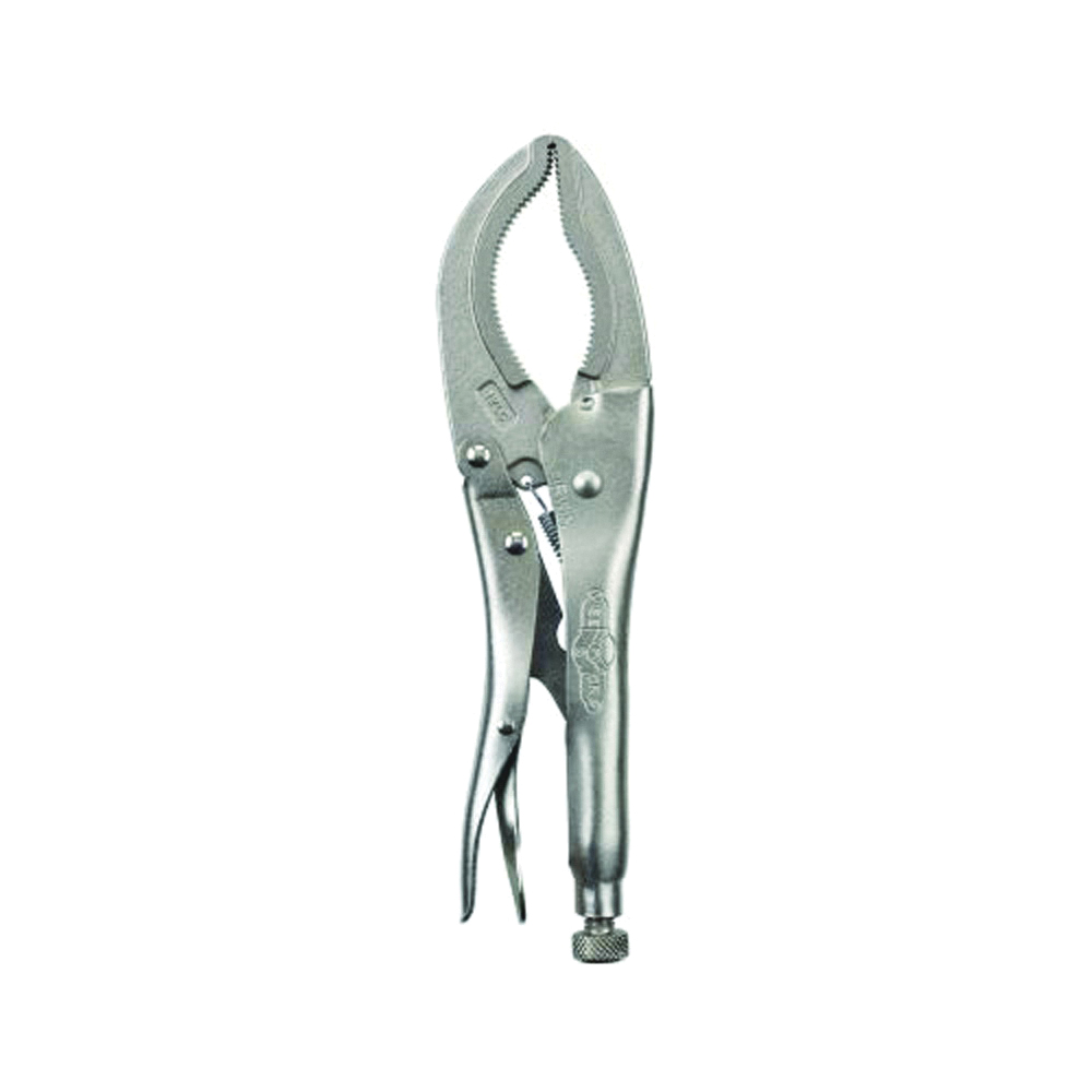 Irwin Original 12L3 Locking Pliers, 12 in OAL, 3-1/8 in Jaw Opening, Plain Grip Handle, 3 in W Jaw, 3 in L Jaw