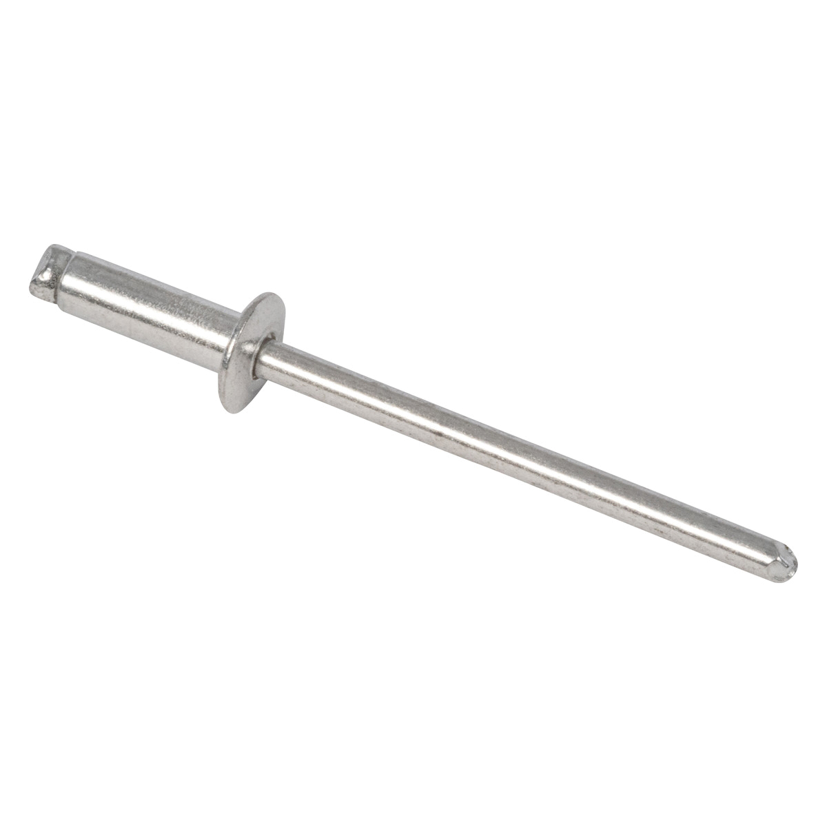 Arrow RMA1/8 Pop Rivet, Medium, 1/4 in Grip, 1/4 in L, Aluminum, Silver, 20/PK