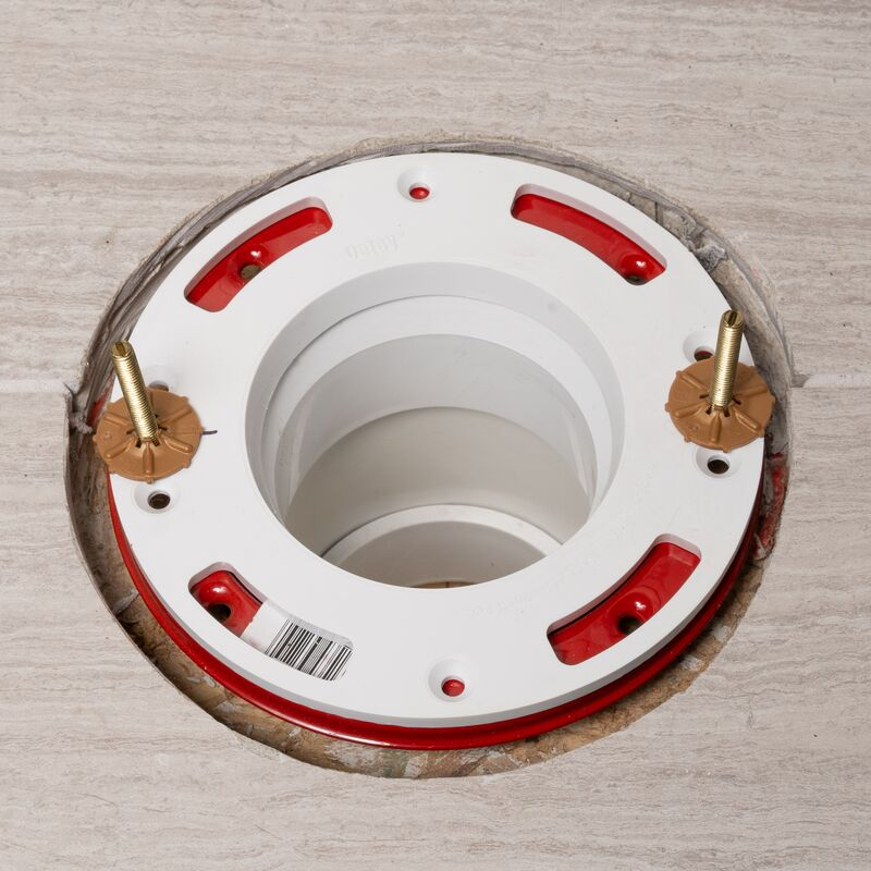 Oatey 43519 Closet Flange Spacer, PVC, White
