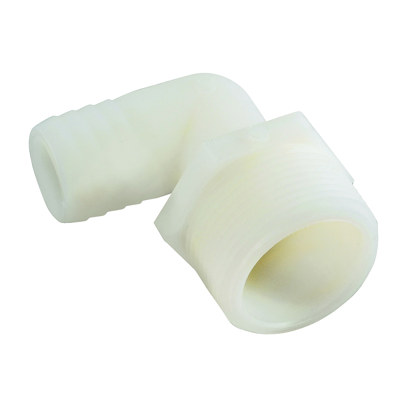 Anderson Metals 53720-1616 Hose Elbow, 1 in, Barb x MPT, Nylon