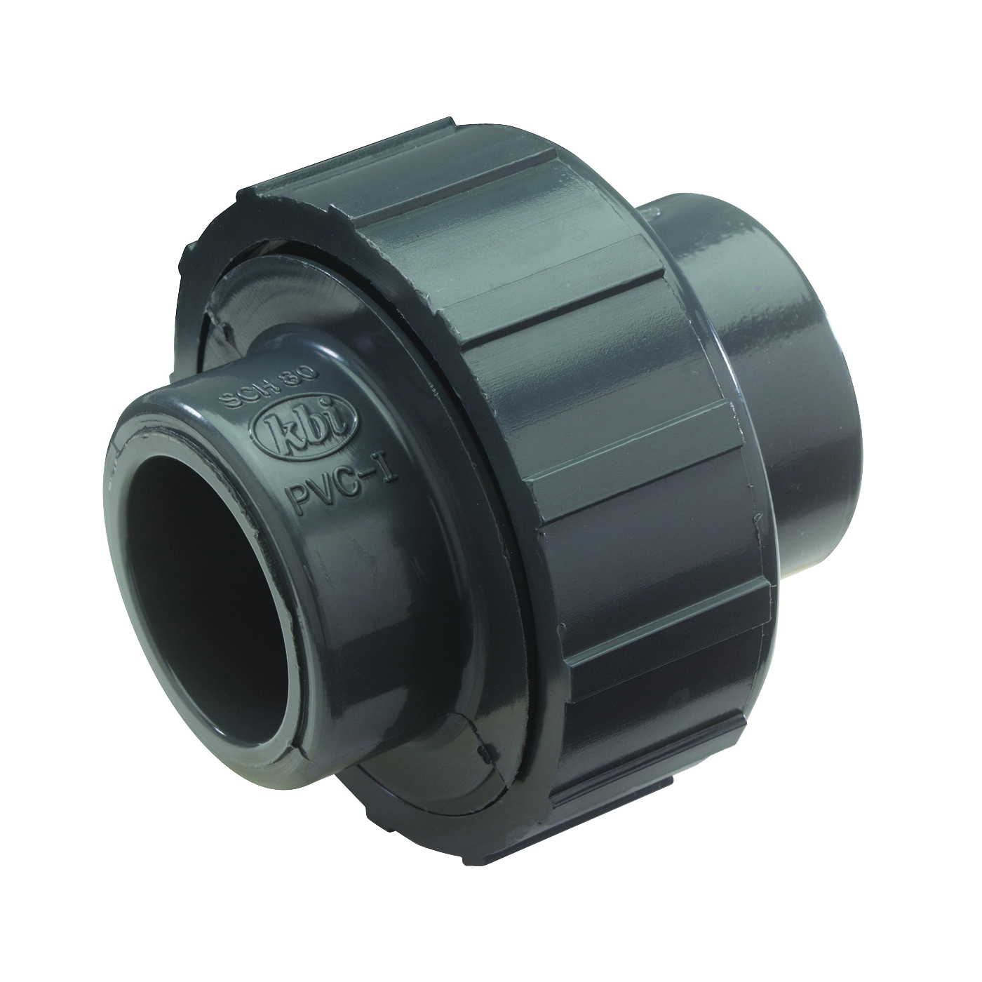 NDS U-1500-S Pipe Union, 1-1/2 in, Slip-Joint, Gray, SCH 80 Schedule, 150 psi Pressure