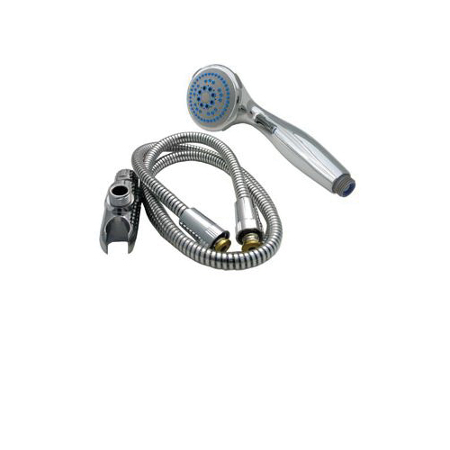 Lasco 08-5173 Handheld Shower, 5-Spray Function, Chrome, 59 in L Hose