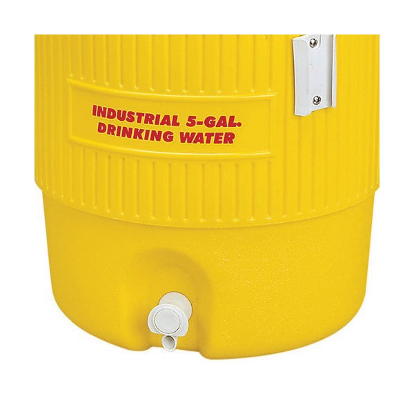 Igloo 400 Series 00451 Water Cooler with Tap, 5 gal Cooler, Plastic, Red/Yellow
