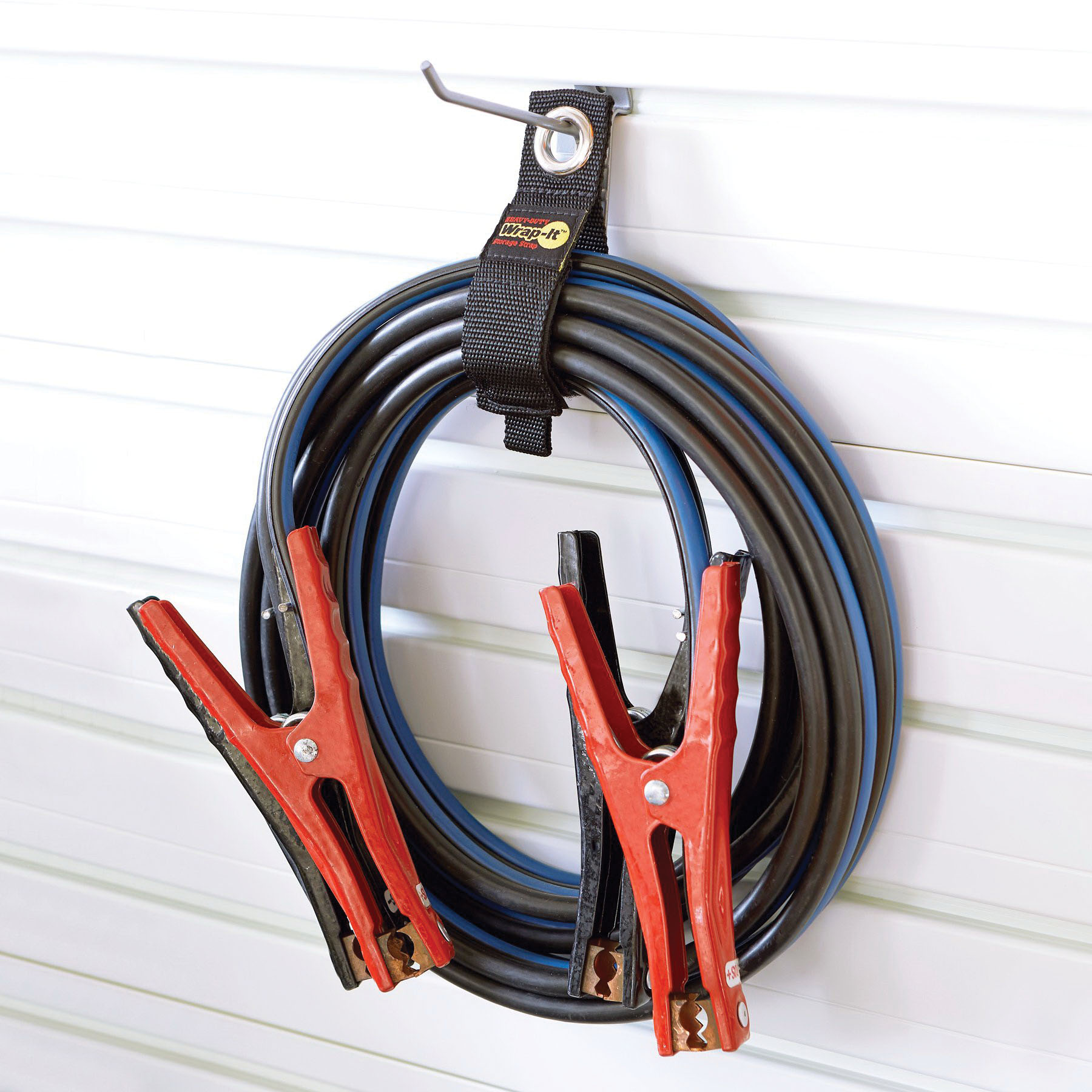 Wrap-It Storage 103-20BX Medium Storage Strap, 2.9 in Dia, 1-1/2 in W, 10 in L, Polypropylene, 50 lb Working Load