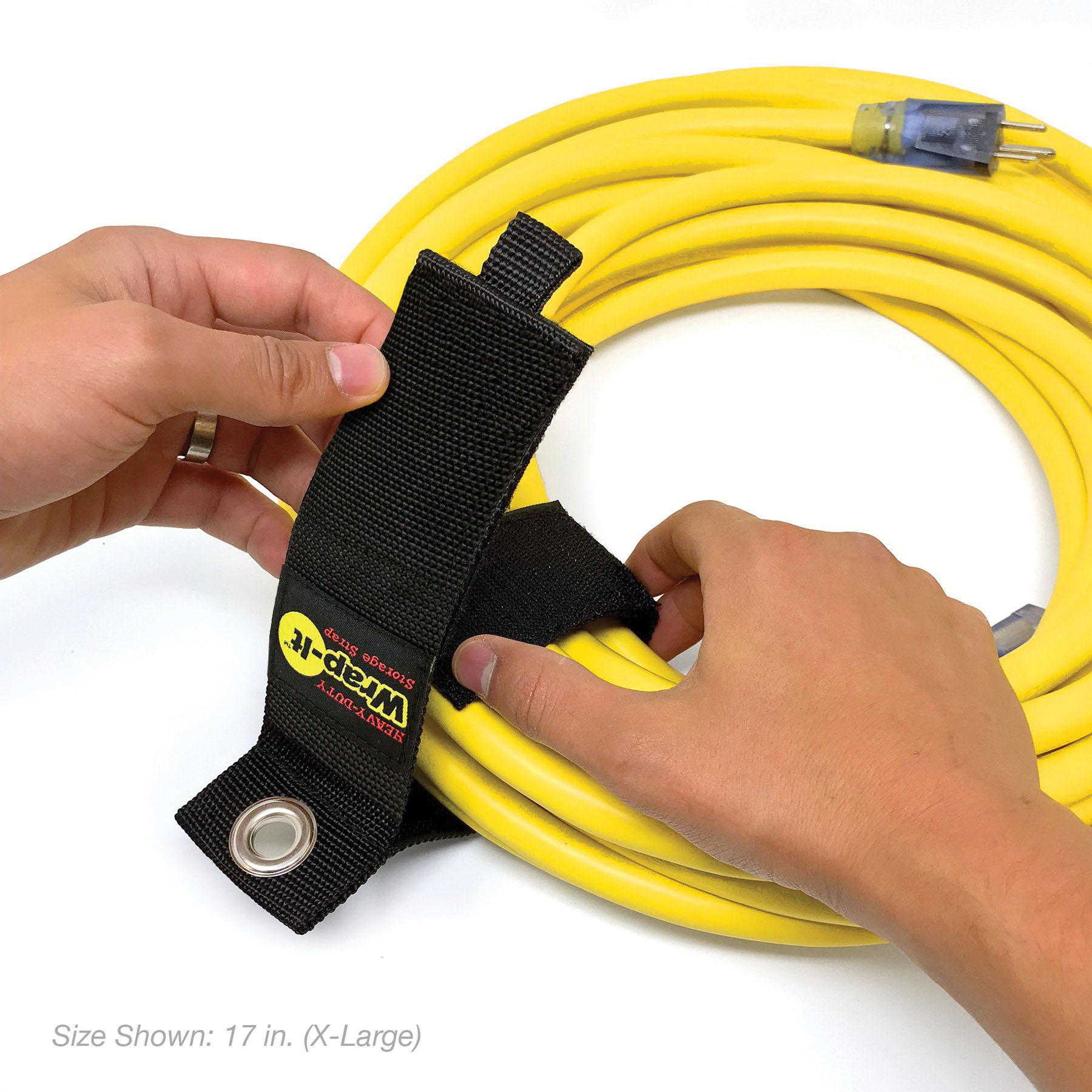 Wrap-It Storage 102-40BX Extra-Large Storage Strap, 5.1 in Dia, 2 in W, 17 in L, Polypropylene, 50 lb Working Load