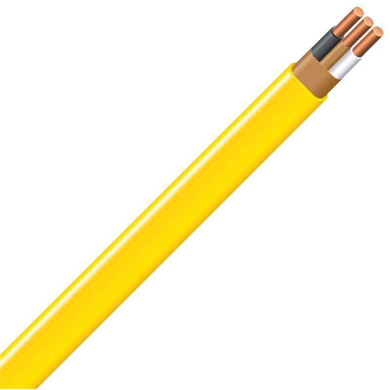 Southwire® Romex® 12/2NM-WGX25 Type NM-B Building Wire, 12 AWG Wire, 2-Conductor, 25 ft L, Copper Conductor, PVC Insulation