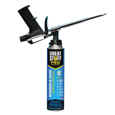 Great Stuff 99108862 Window & Door Insulating Foam Sealant, Reusable, 12 oz